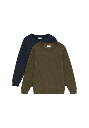 2-PACK - Sweatshirt - dark olive