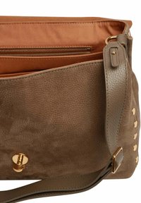 Zanellato POSTINA JONES MEDIUM - Borsa a mano - grey voltolina
