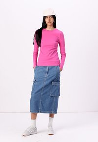 GAP ESSENTIAL - Pikkade varrukatega topp - happy pink