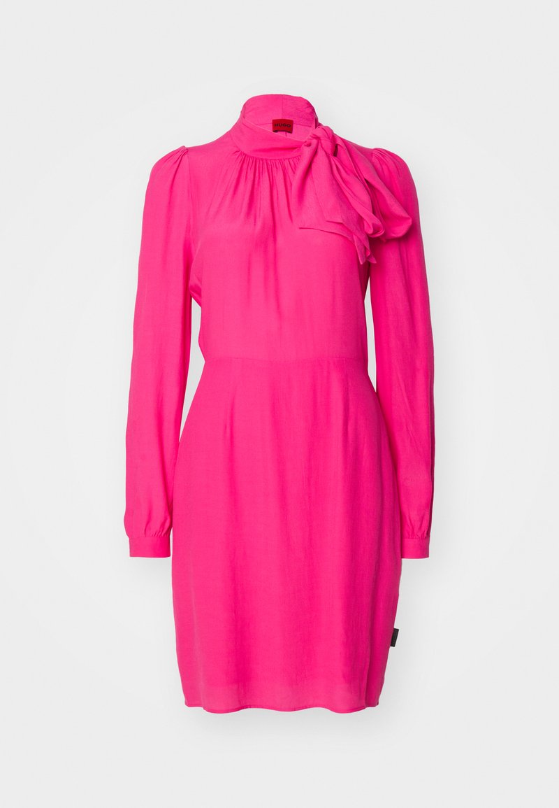 HUGO Cocktailjurk donkerroze