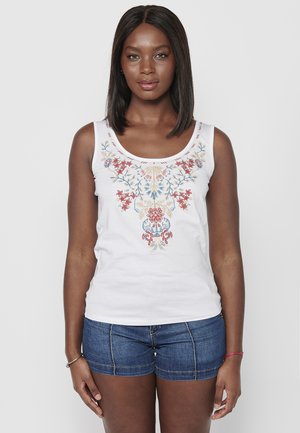 Koroshi TANK  - Top - blanco   white