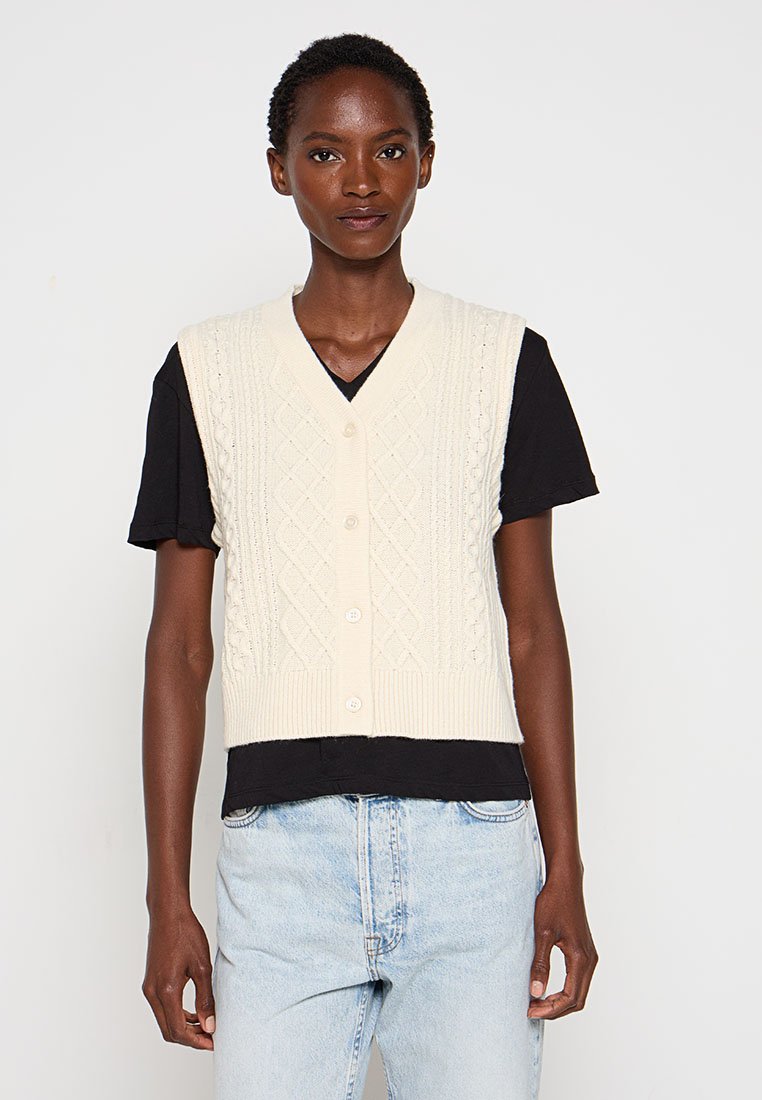 Samsøe Samsøe Bodywarmer crème