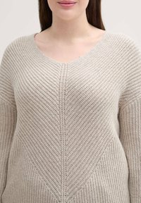 TOM TAILOR Strickpullover - beige