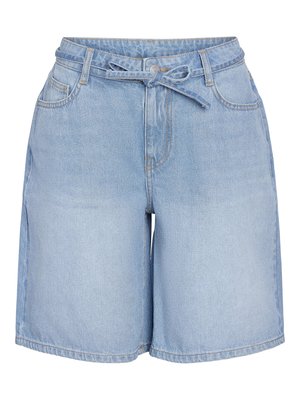 Noisy May, NMMAISY  LOOSE SHORTS  - Short en jean - light blue denim