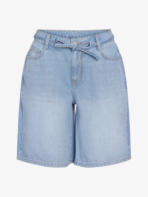 Noisy May, NMMAISY LOOSE SHORTS - Short en jean - light blue denim