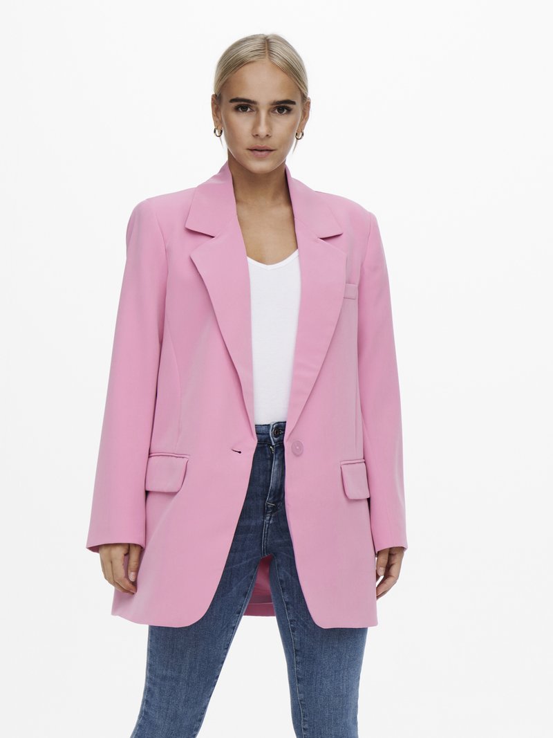 ONLY ONLLANA - Kratek plašč - fuchsia pink