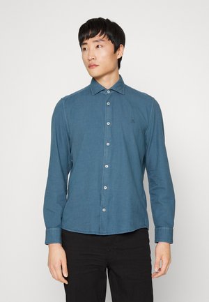 SPREAD COLLAR LONG SLEEVE SHAPED FIT WITHOUT BACKDARTS - Skjorta - grayed blue