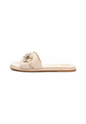 Sandalias planas - beige
