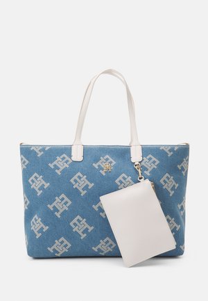Tommy Hilfiger ICONIC TOTE - Shopping Bag - denim mono