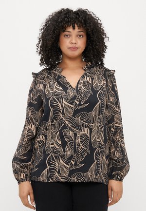 CARBETSEY FRILL - Blůza - black