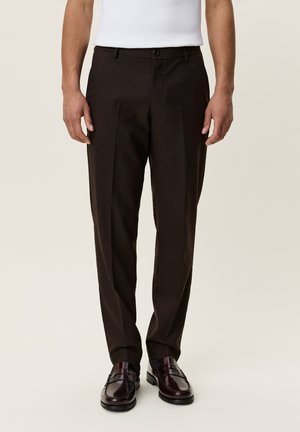 Les Deux, BRUSHED TWILL - Stoffhose - molé brown