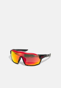 SHOW X RUSH UNISEX - Lunettes de sport - black/red mirror