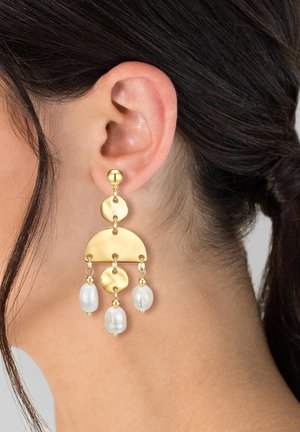Lulu & Jane Ohrringe - gelbgold - coloured