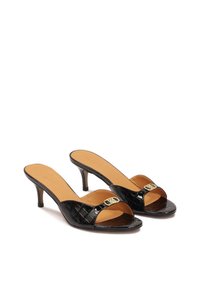Kazar LUCIA - Kontsaga tagant lahtised kingad - black