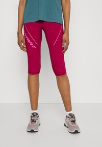Dynafit ALPINE 2 3/4 TIGHTS - Calças desportivas 3/4 - beet red