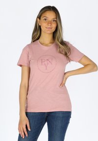 Ellen New York MIAMI TEE  - T-shirt con stampa - blossom pink