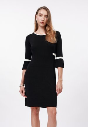 Anna Field Jumper dress - black/white