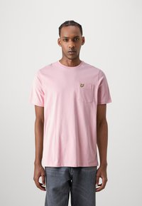 Lyle & Scott - POCKET - Navadna majica - palm pink Miniaturna slika 1