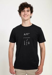 Henry Tiger ASHMOLEAN -UTAMARO - Camiseta estampada - black