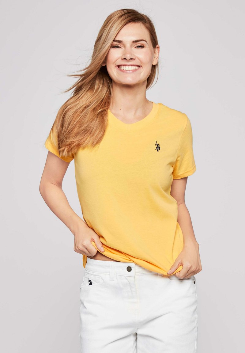 U.S. Polo Assn. ASSIA - Basic póló - banana cream