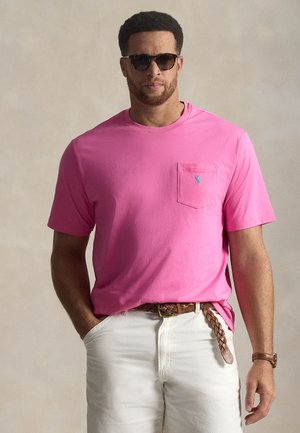 JERSEY POCKET T-SHIRT - Basic póló - baja pink