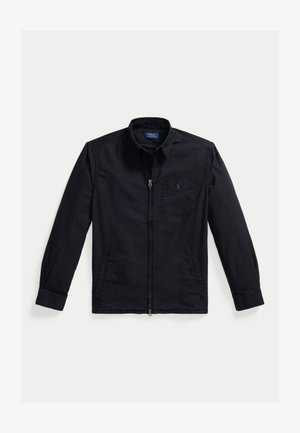 Polo Ralph Lauren GARMENT DYED OXFORD OVERSHIRT - Lengva striukė - black