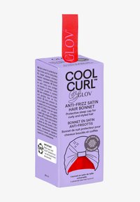 Glov GLOV® ANTI-FRIZZ SATIN HAIR BONNET - HAIR PROTECTING SLEEP CAP - Hair Styling Accessory - red