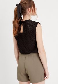 Cache Cache Top - noir