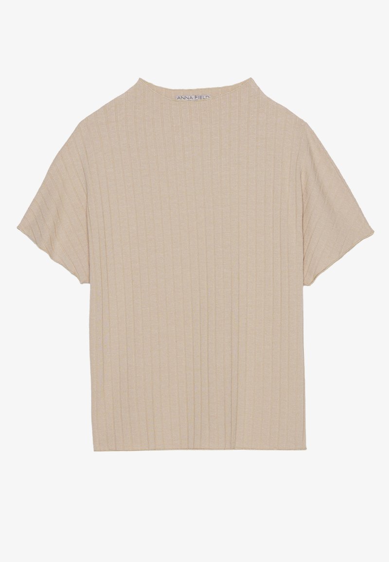 Anna Field T-shirt basic tan Anna Field T-shirt basic tan