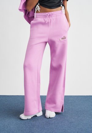 LOGO - Tréningruha alsók - magenta/pink foam