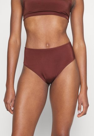Monki Bikini bottoms - solid brown