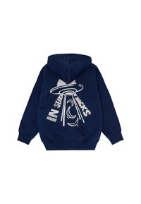 Molo MAZZ HOODIES - Majica s kapuljačom i patentnim zatvaračem - dark blue