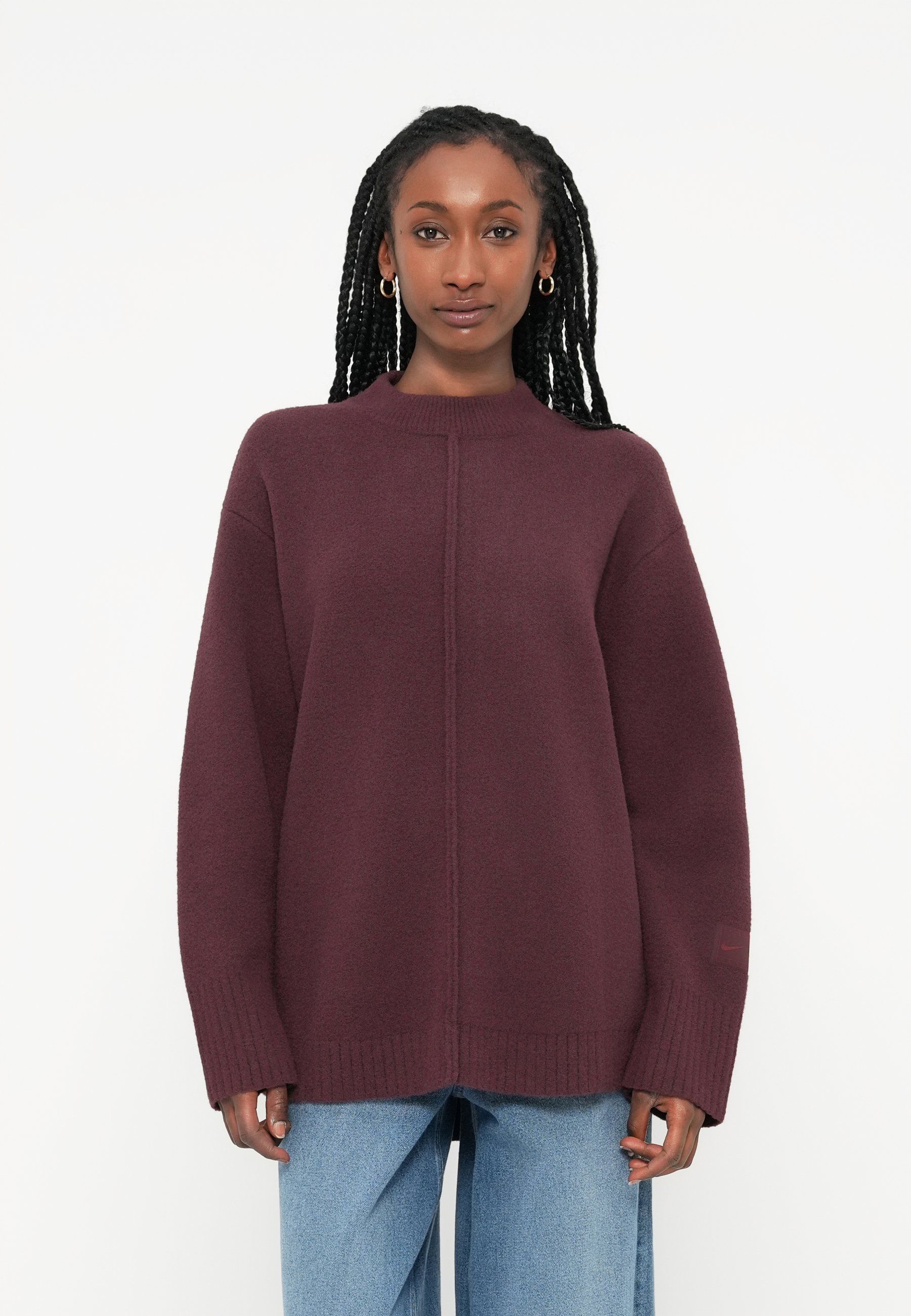 nike cowl neck sweaters