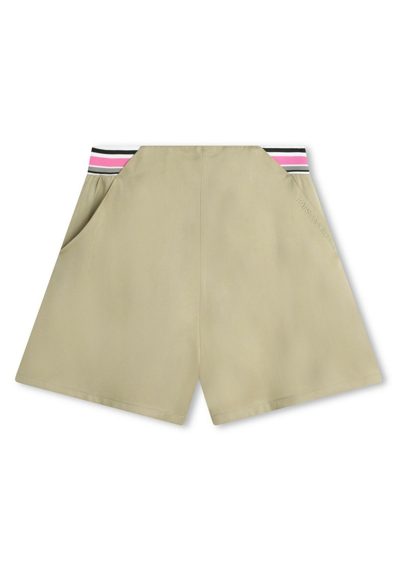KARL LAGERFELD KIDS Shorts olijfgroen KARL LAGERFELD KIDS Shorts olijfgroen