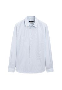 Massimo Dutti SLIM FIT STRIPED GARMENT - Overhemd - blue