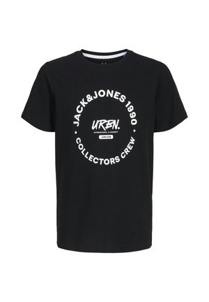 SIMON KURZARM - T-shirt con stampa - schwarz