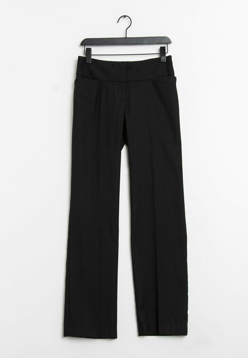 Mango Pantalon classique - black