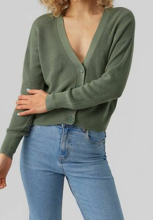 Gilet - mottled green