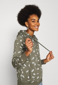 ONLY ONLJALENE HOOD - Sweatshirt com capuz - agave green