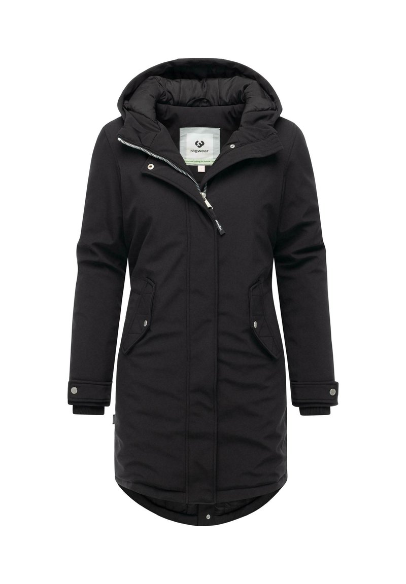 Ragwear Wintermantel black/schwarz