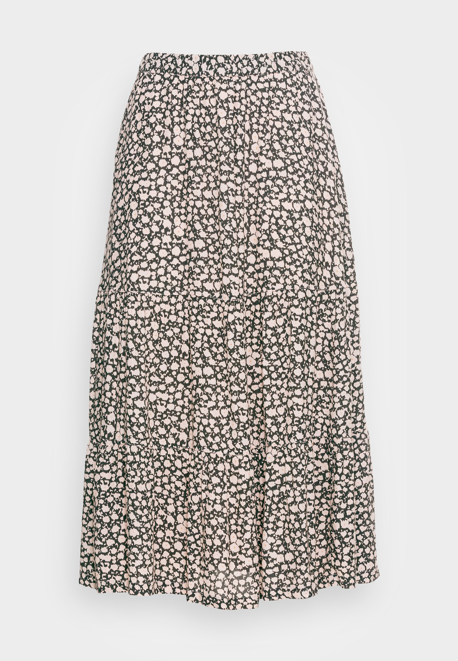 A-line skirt - dusty nude