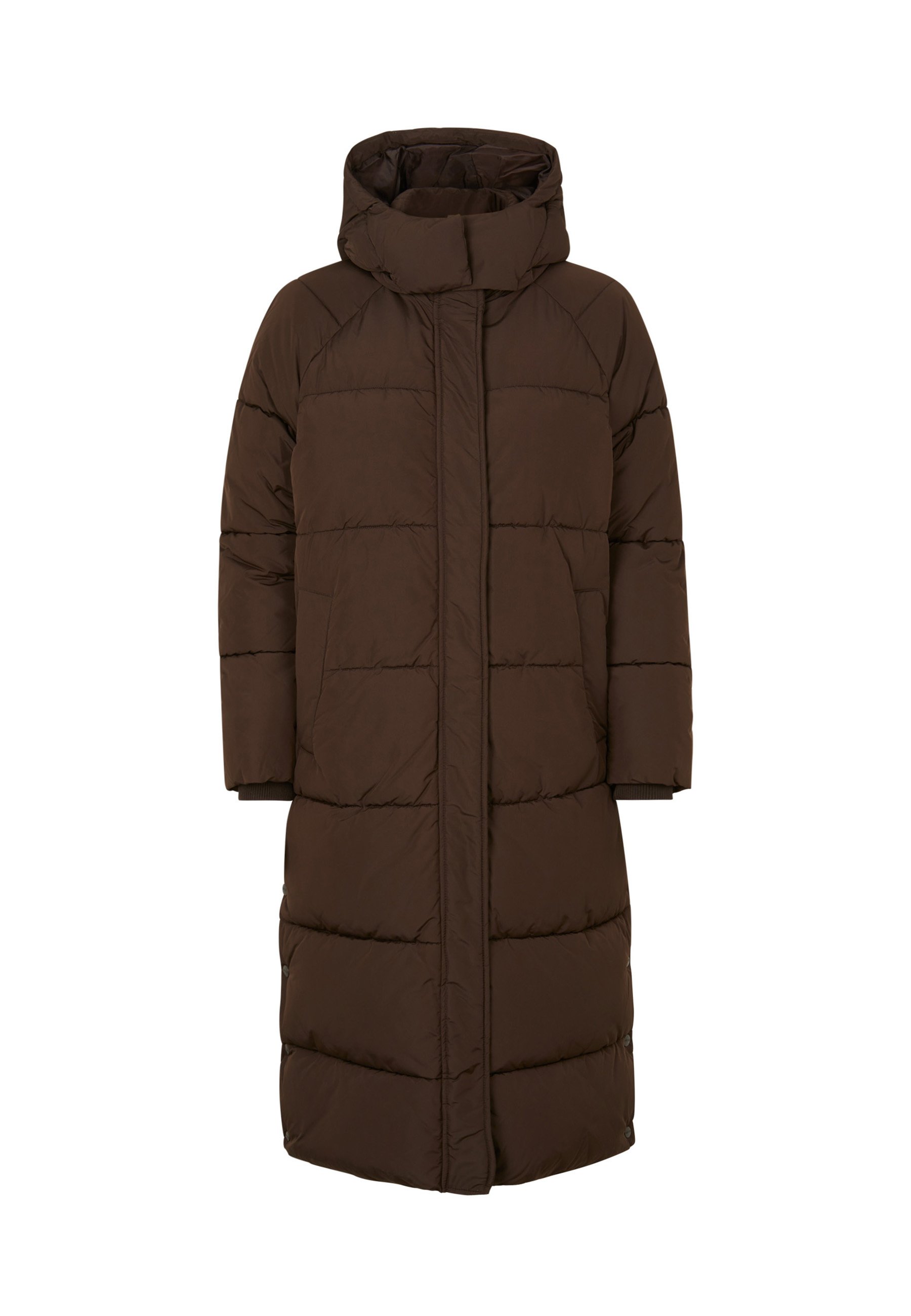Coat Moss Copenhagen Jacke GrÃ¼n MbyM ELA SLIT-M Winter Coat Cocoa