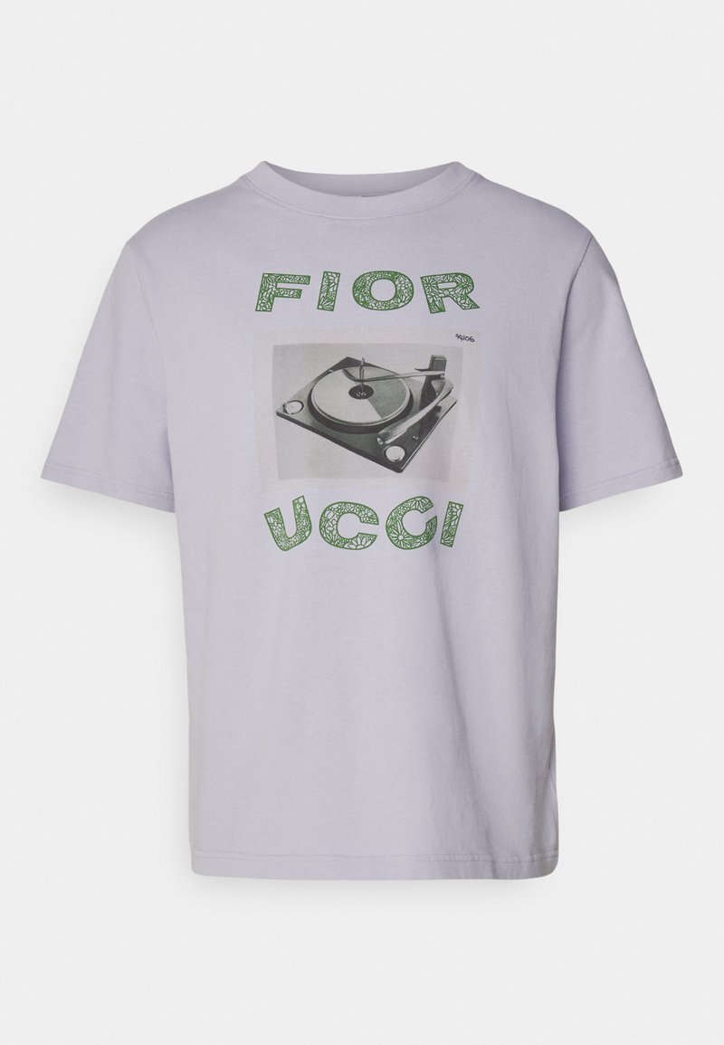 Fiorucci T-shirt print paars Fiorucci T-shirt print paars