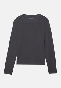 Pier One 2 PACK - Hosszú ujjú felső - dark grey/bordeaux