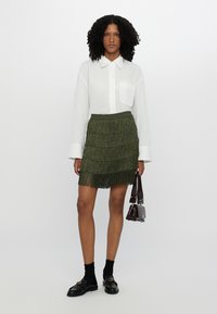 WEEKEND MaxMara LUCY HALE GARONNA - Minijupe - verde kaki