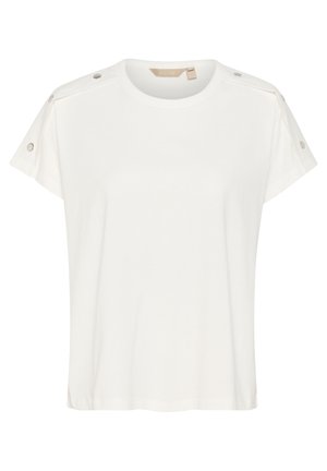 Culture, CUSELMA AMORA - T-Shirt basic - spring gardenia