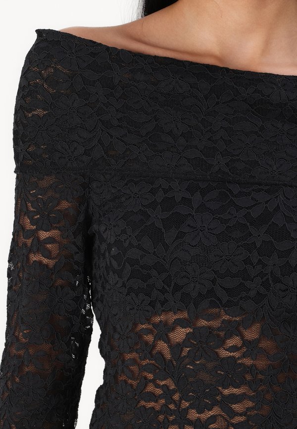 All-Over Lace Off-the-Shoulder Top - Long sleeved top3