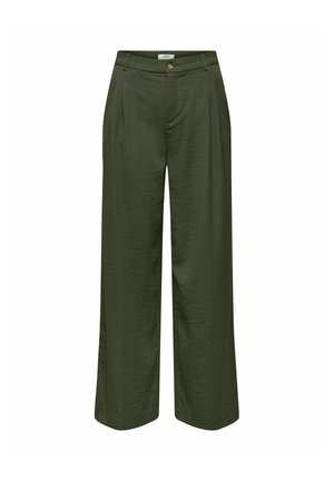JDY, JDYRIVER HW WIDE PANT PNT NOOS - Pantalon classique - forest night