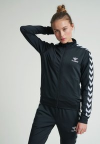 Hummel NELLY ZIP JACKET - Träningsjacka - black