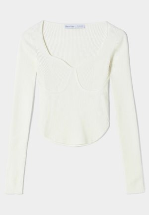 CORSET - Pitkähihainen paita - beige